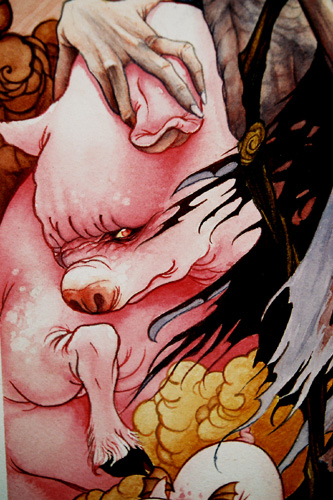 Art Galleries - Tom Strom - wrath detail